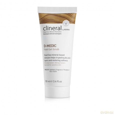 Mineral foot peeling Clineral D-Medic (Foot Gel-Scrub) 100 ml