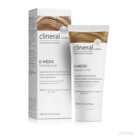 Mineral foot peeling Clineral D-Medic (Foot Gel-Scrub) 100 ml