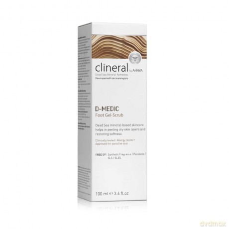 Mineral foot peeling Clineral D-Medic (Foot Gel-Scrub) 100 ml