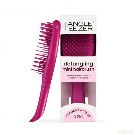 Mini Ultimate Detangler Electric Hair Brush Raspberry