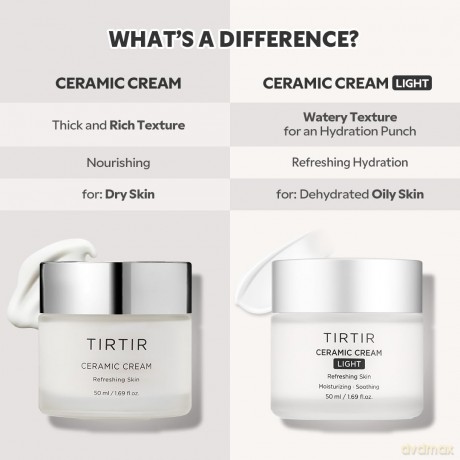 Moisturizing cream for oily and problematic skin (Ceramic Cream Light) 50 ml