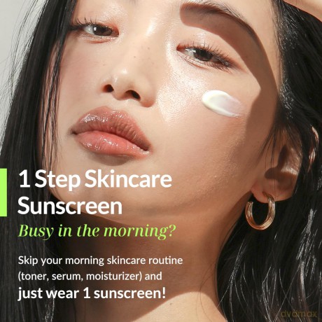 Moisturizing facial sunscreen SPF 50 PA++++ Inout (Watery Sheer Sunscreen) 50 ml