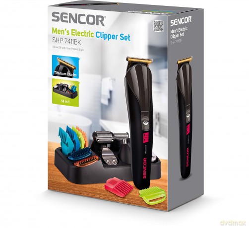 Multifunctional hair and beard trimmer SHP 7411BK