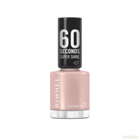 Nail Polish 60 Seconds Super Shine 8 ml - Shade: 109 Evening Sand