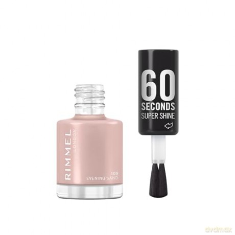 Nail Polish 60 Seconds Super Shine 8 ml - Shade: 109 Evening Sand