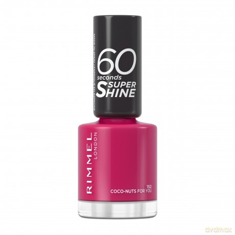 Nail Polish 60 Seconds Super Shine 8 ml - Shade: 152 Coco-Nuts for You