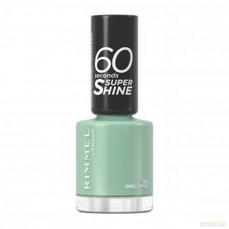 Nail Polish 60 Seconds Super Shine 8 ml - Shade: 154 Shell Yeah!!