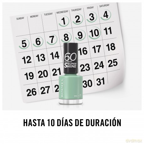 Nail Polish 60 Seconds Super Shine 8 ml - Shade: 154 Shell Yeah!!