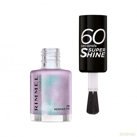 Nail Polish 60 Seconds Super Shine 8 ml - Shade: 719 Mermaid Fin