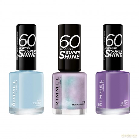 Nail Polish 60 Seconds Super Shine 8 ml - Shade: 719 Mermaid Fin