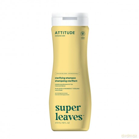 Natural clarifying shampoo for normal and oily hair Super Leaves (Clarifying Shampoo) 473 ml
