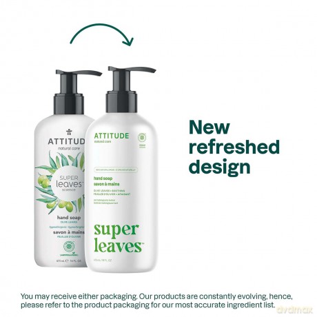 Natural hand soap Super Leaves Olive Leaves (Hand Soap) 473 ml