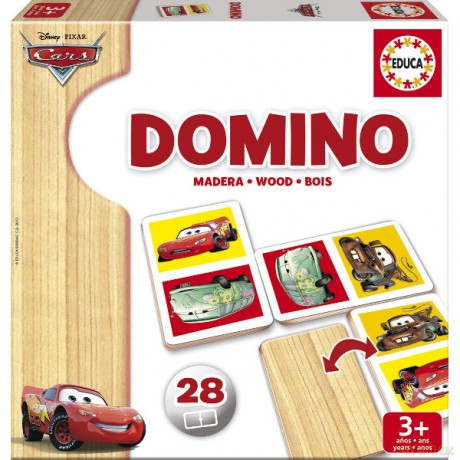 EDUCA Domino Drewniane,Cars [GRA]