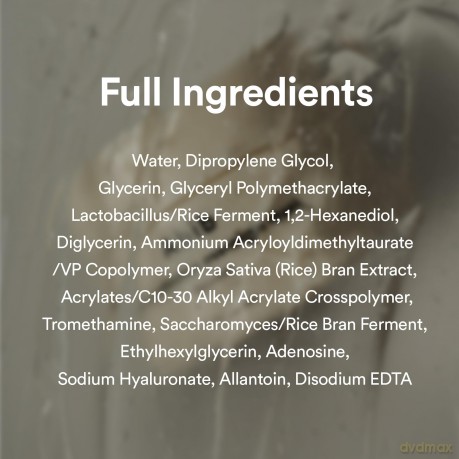 Night face mask with probiotics Barrier Jelly Rice Probiotics (Overnight Mask) 80 ml