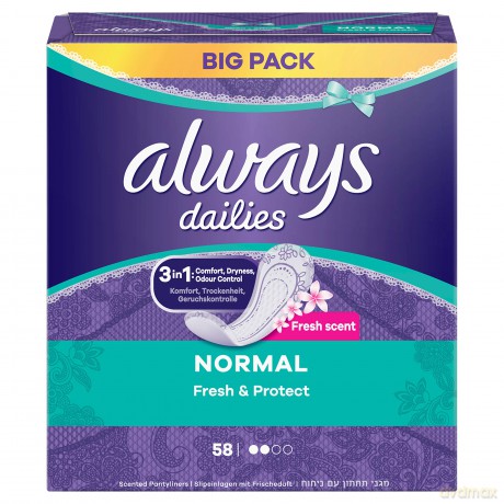 Normal Deo Panty Liners 58 pcs