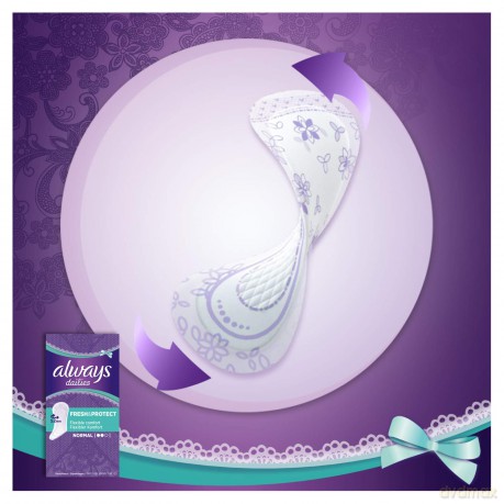 Normal Deo Panty Liners 58 pcs