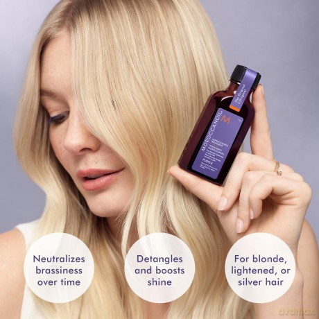 Oil with purple pigments Purple (Treatment) - Volume: 50 ml