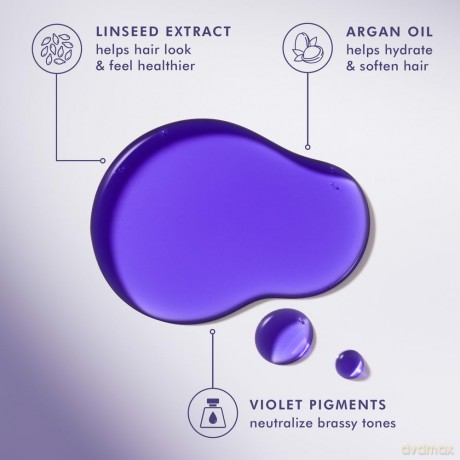 Oil with purple pigments Purple (Treatment) - Volume: 50 ml