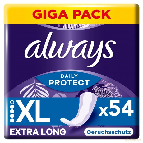 Panty liners Daily Protect ExtraLong 54 pcs