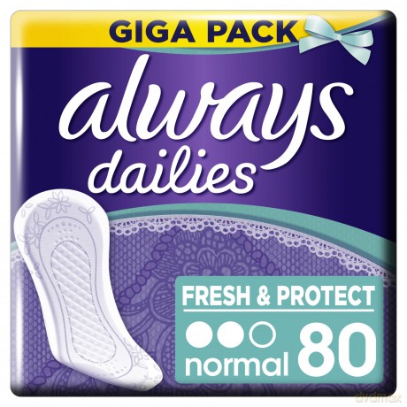 Panty liners Normal 80 pcs