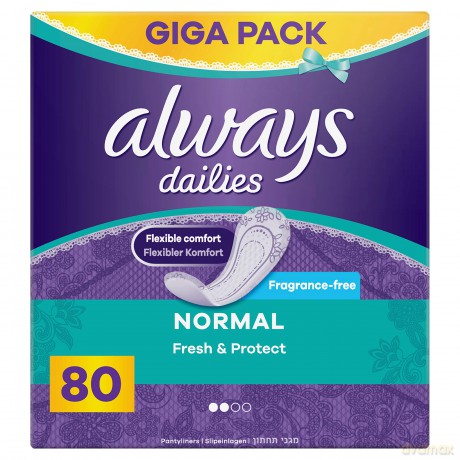 Panty liners Normal Fresh&Protect 80 pcs
