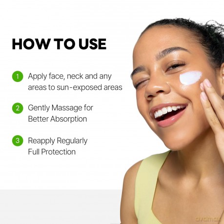 Protective cream SPF 50+ Birch Juice Moisture Mild-Up (Suncreen Cream) 50 ml