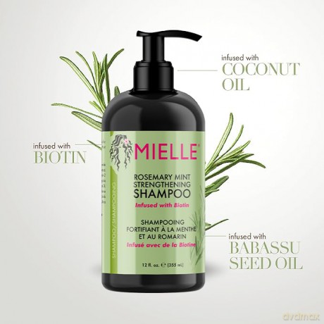 Rosemary Mint Strengthening Shampoo - Volume: 355 ml