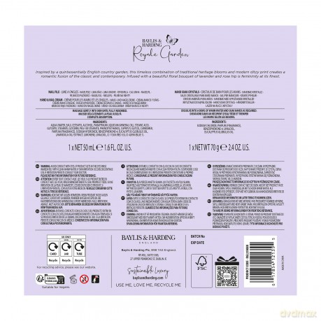 Royale Garden Gift Set 3 pcs