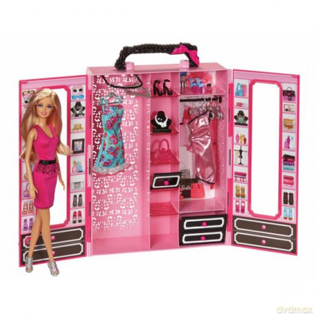 BARBIE Garderoba walizeczka [ZABAWKA]