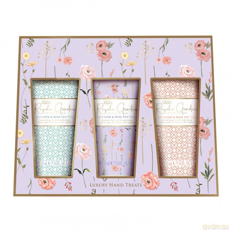 Royale Garden Luxury Hand Cream Gift Set 3 x 50 ml