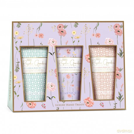 Royale Garden Luxury Hand Cream Gift Set 3 x 50 ml