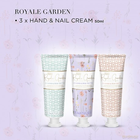 Royale Garden Luxury Hand Cream Gift Set 3 x 50 ml