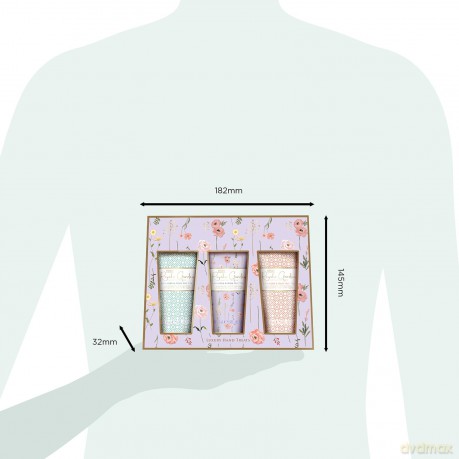 Royale Garden Luxury Hand Cream Gift Set 3 x 50 ml