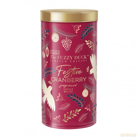 Scented candle Winter Kingdom Festive Cranberry (Fragranced Candle) 390 g