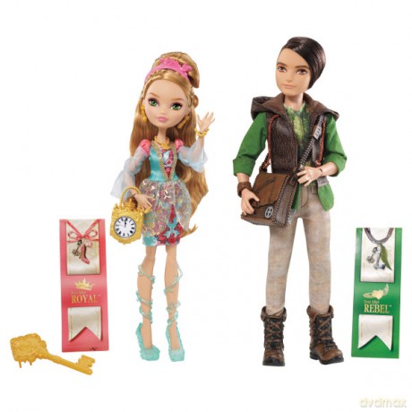 EVER AFTER High Dwupak Ashlynn i Hunter [ZABAWKA]
