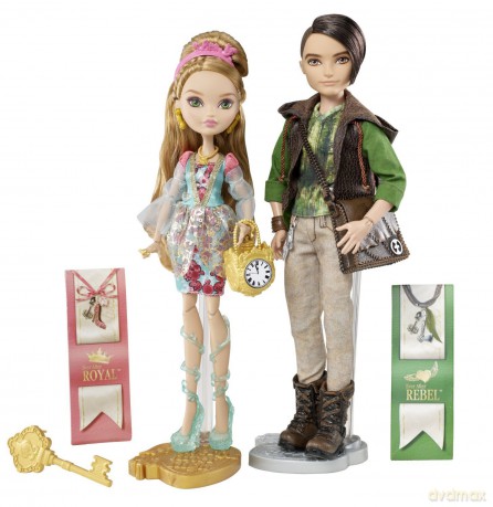 EVER AFTER High Dwupak Ashlynn i Hunter [ZABAWKA]