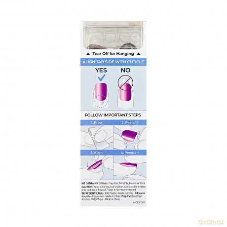 Self-adhesive nails imPRESS Color FX (Before Hours) 30 pcs