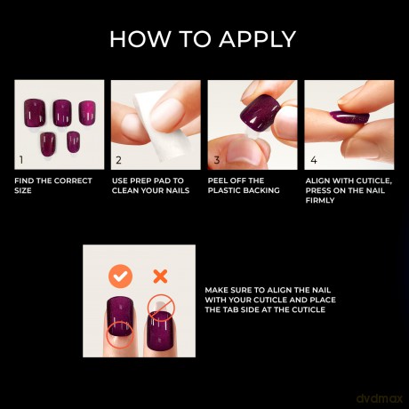 Self-adhesive nails imPRESS Color FX (Before Hours) 30 pcs