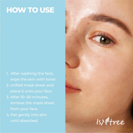 Set of hydrating sheet masks Ultra-Low Molecular Hyaluronic Acid 10 x 25 g
