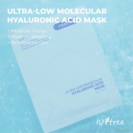 Set of hydrating sheet masks Ultra-Low Molecular Hyaluronic Acid 10 x 25 g