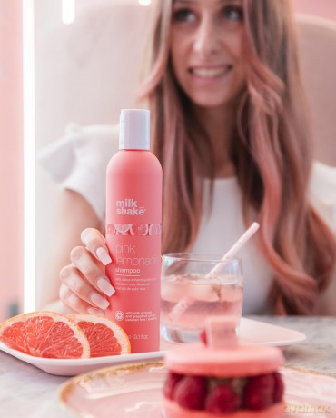 Shampoo for blonde and lightened hair Pink Lemonade (Shampoo) - Volume: 300 ml