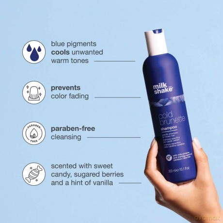 Shampoo for brown hair Cold Brunette (Shampoo) - Volume: 300 ml
