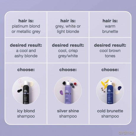 Shampoo neutralizing yellow tones Silver Shine (Shampoo) - Volume: 300 ml
