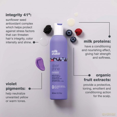 Shampoo neutralizing yellow tones Silver Shine (Shampoo) - Volume: 300 ml