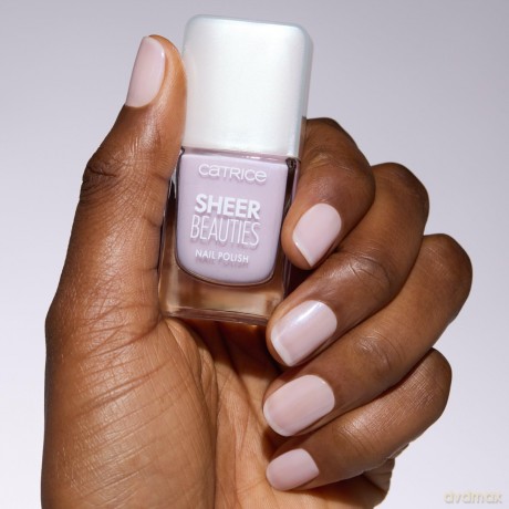 Sheer Beauties nail polish (Nail Polish) 10.5 ml - Shade: 100 Lavender Whispers