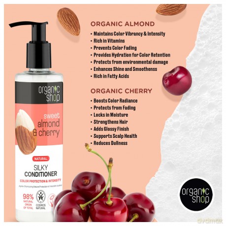 Silky Conditioner Almond and Cherry (Silky Conditioner) 280 ml