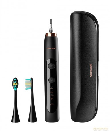 Sonic toothbrush with travel case Perfect Smile black ZK7011