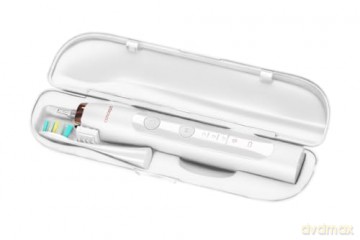 Sonic toothbrush with travel case Perfect Smile white ZK7010