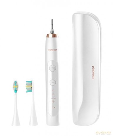 Sonic toothbrush with travel case Perfect Smile white ZK7010