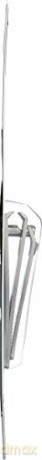 Steel nippers for nails (fingernail clipper)